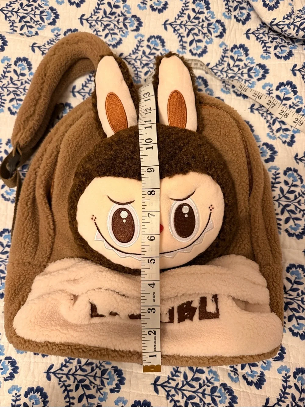 NWT Exclusive Labubu Popmart fuzzy backpack